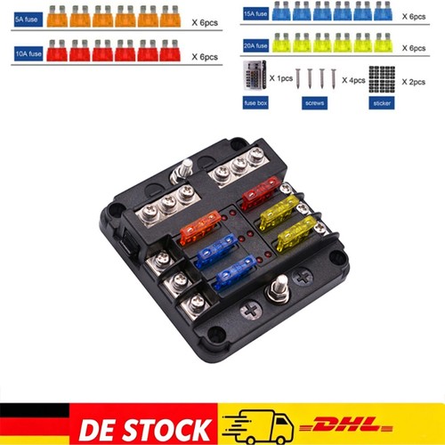 Fach kfz sicherungshalter - 6,