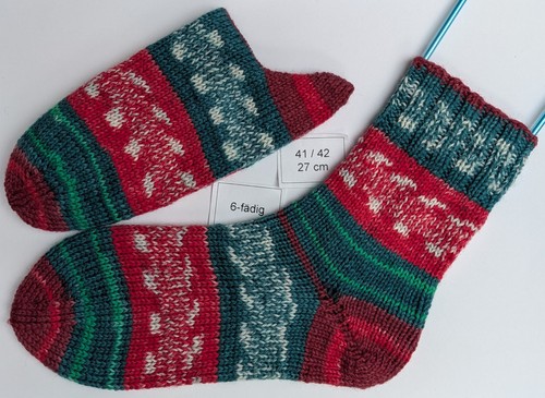 Handgestrickte socken - socken, gr