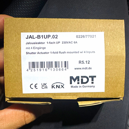 Mdt jal b1up knx - mdt,