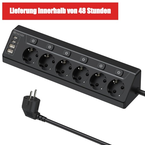 Hitrends ecksteckdose mit usb - mit,