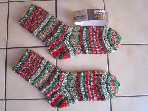 Handgestrickte socken fach - handgestrickte,