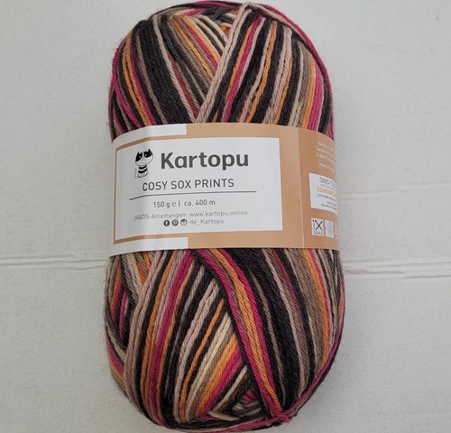 Sockenwolle fach color 1 - 6-fach,