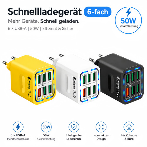 Fach schnellladegerät 50w - schnellladegerät,