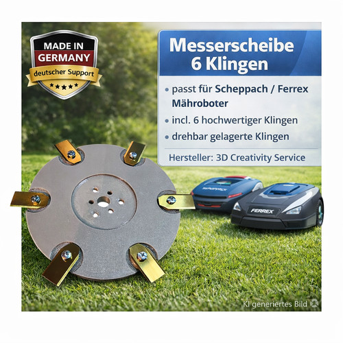 Tuning messerscheibe fach - messerscheibe, 6-fach